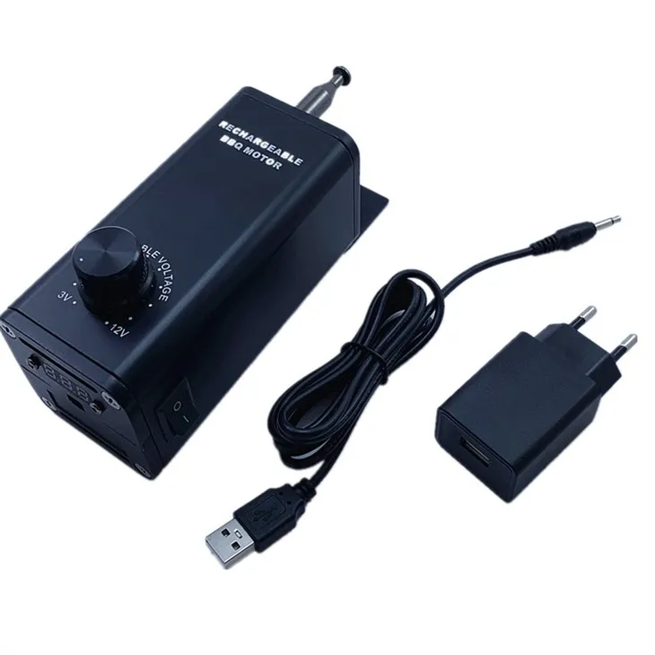 Polnilni motor za ražnjič s spremenljivo hitrostjo